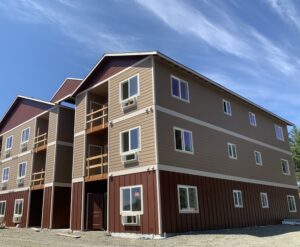 Newly repainted residential apartments in Lebanon